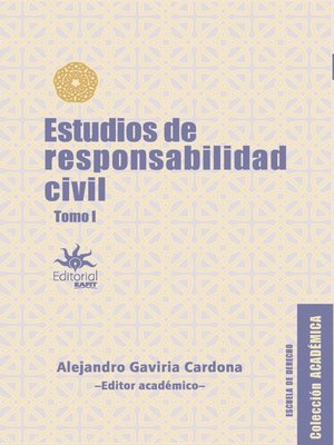 cover image of Estudios de responsabilidad civil--Tomo I